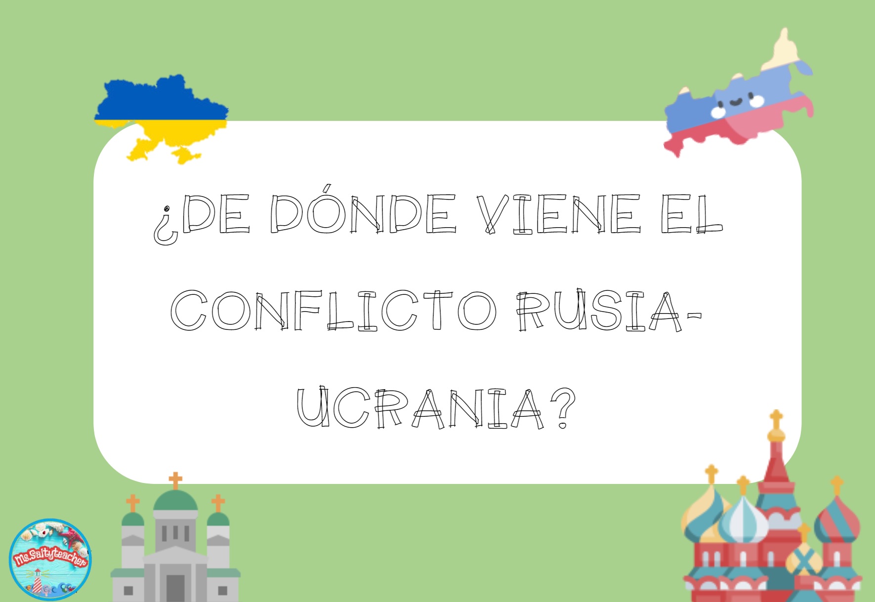 Explicación conflicto Rusia - Ucrania