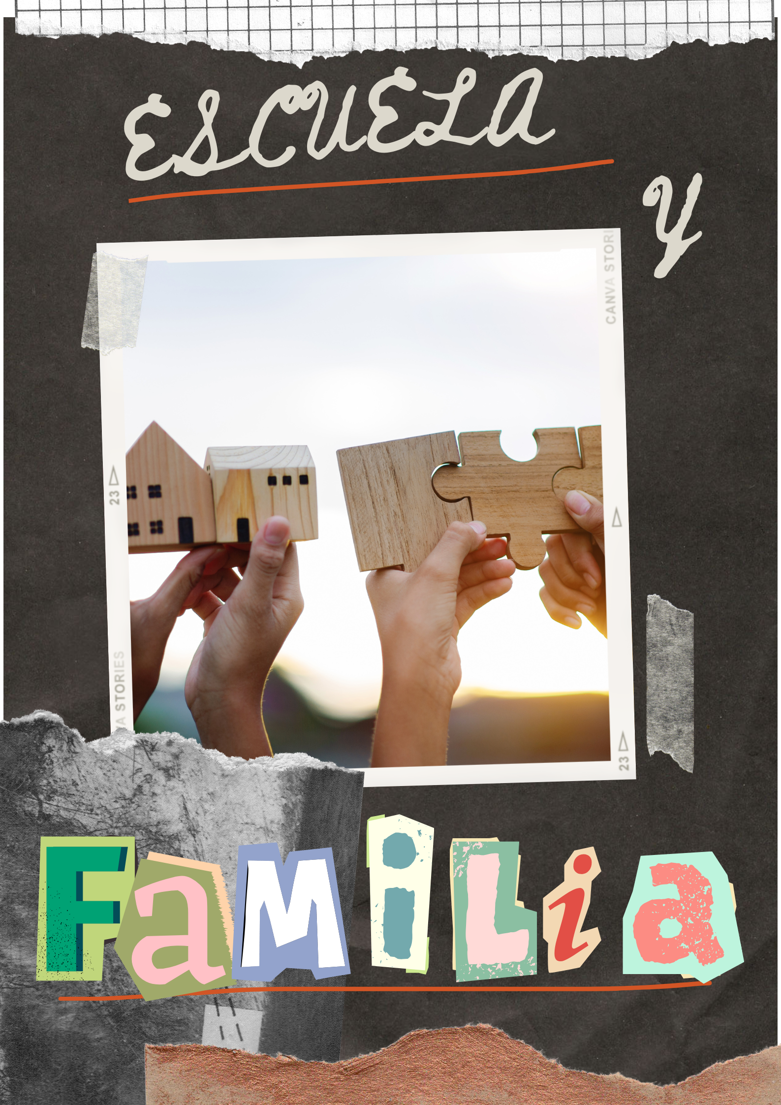 Infografía familia y escuela