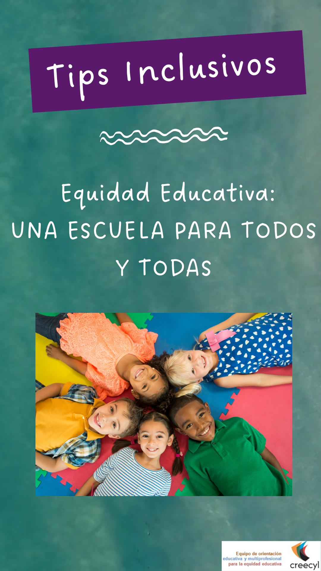 Infografía Equidad Educativa. Tips inclusivos