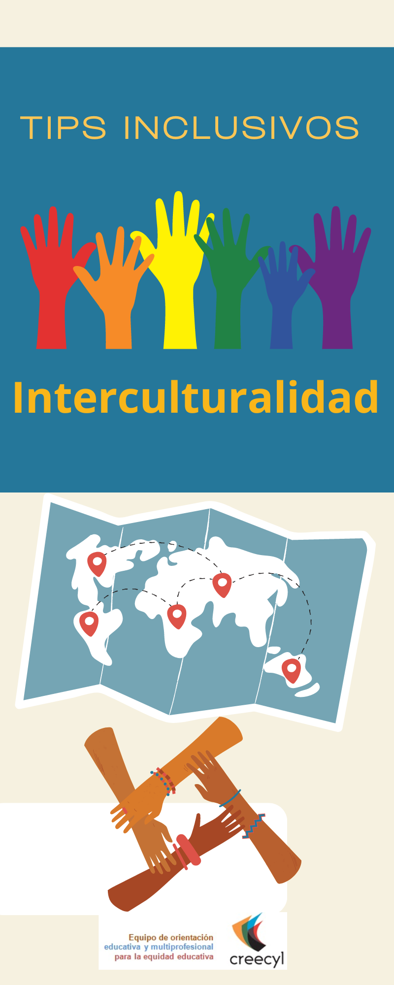 Infografía Interculturalidad. Tips inclusivos
