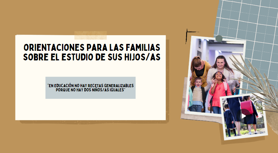 Orientaciones para las familias. Tips inclusivos